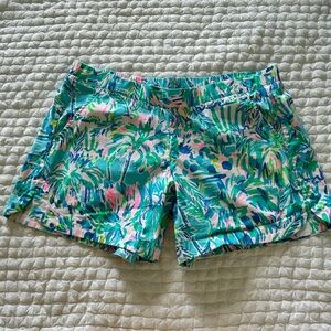 Lilly Pulitzer Ocean View Blue Ibiza Cabana Cocktail Shorts
